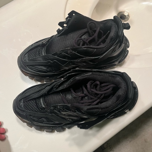 Balenciaga Track Sneaker ‘Clear Sole- Black’ (used) - Picture 1 of 4